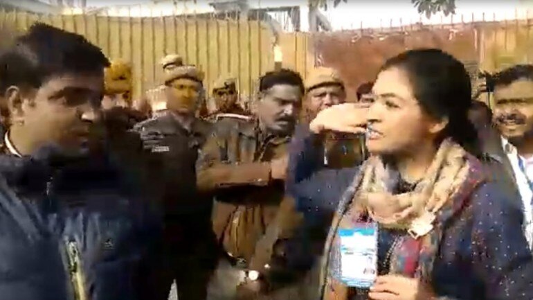 Delhi Elections 2020: Alka Lamba slaps AAP worker at polling booth over comment on her son