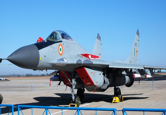 MIG 29K aircraft on training sortie crashes in Goa, pilot safe