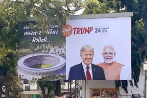 Ahmedabad civic body asks slum dwellers to vacate ahead of Trump’s visit