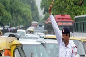Traffic restrictions in place ahead of Kejriwal’s oath ceremony