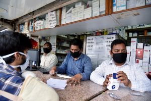 Chemist shops run out of sanitizers and face masks in parts of Delhi-NCR