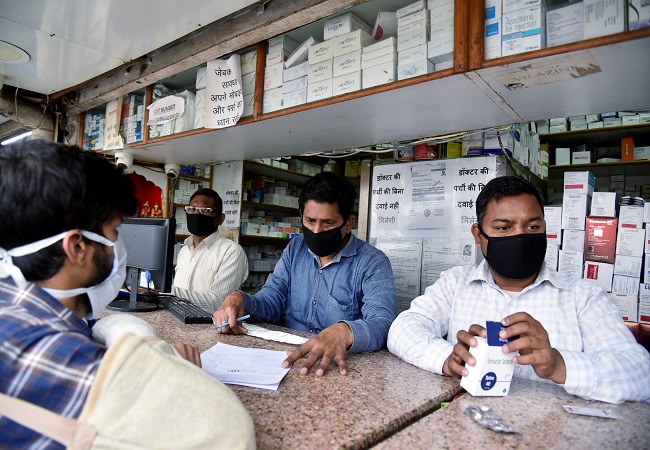 Chemist shops run out of sanitizers and face masks in parts of Delhi-NCR