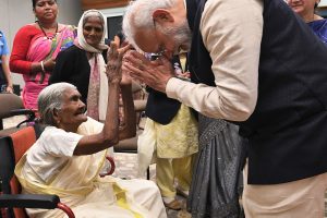 PM Modi interacts with Nari Shakti Awardees | See Pics