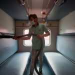 Railway workers clean coaches as a preventive measure against COVID-19 , coronavirus