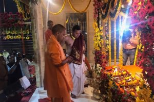 UP CM Yogi Shifts Ayodhya Ram Lalla Idol From Makeshift Temple With Special Puja