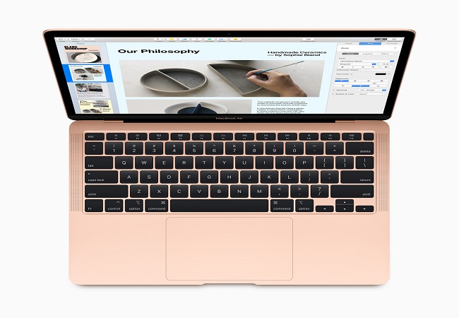 Apple launches new MacBook Air with more storage, magic keyboard