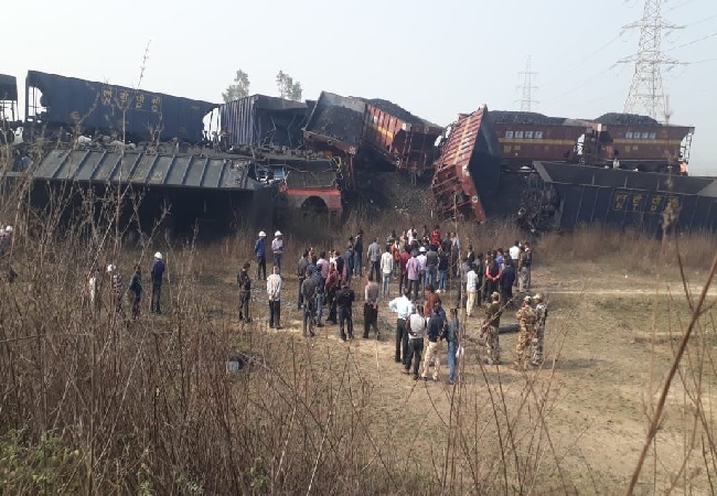 Four feared trapped after two NTPC trains collide in MP