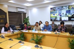 Union Health Minister holds review meeting with states on coronavirus