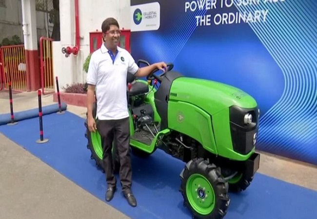 Hyderabad start-up rolls out e-tractor, promises lower cost of ownership