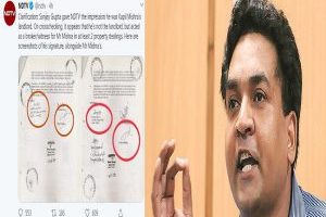 NDTV broadcasts wrong facts about Kapil Mishra, then issues clarification