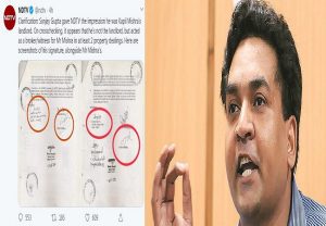 NDTV broadcasts wrong facts about Kapil Mishra, then issues clarification