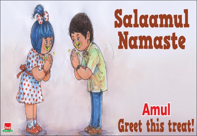 ‘Salaamul Namaste’: Amul promotes Indian greetings amid coronavirus outbreak