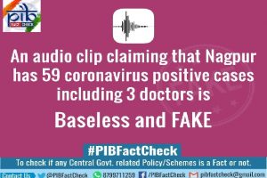 Fact Check | Audio clip suggesting 59 COVID-19 cases in Nagpur is fake
