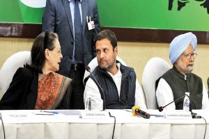 Rahul Gandhi chairs Congress strategy meet for LS, targets PM Modi over petrol prices
