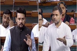 Rahul accuses govt in LS of not disclosing names of top 50 bank defaulters, Anurag Thakur gives him befitting reply