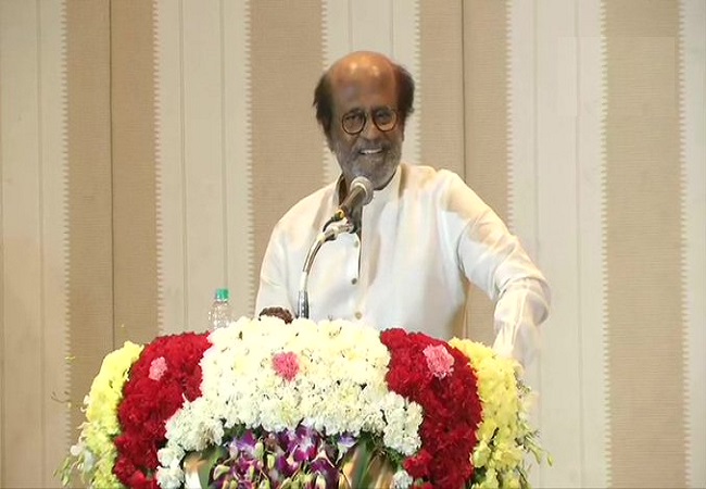 Not eyeing CM's post, want 'political change', says Rajinikanth