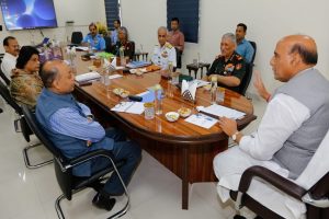 Rajnath Singh reviews Defence Ministry’s action plan to deal with COVID-19