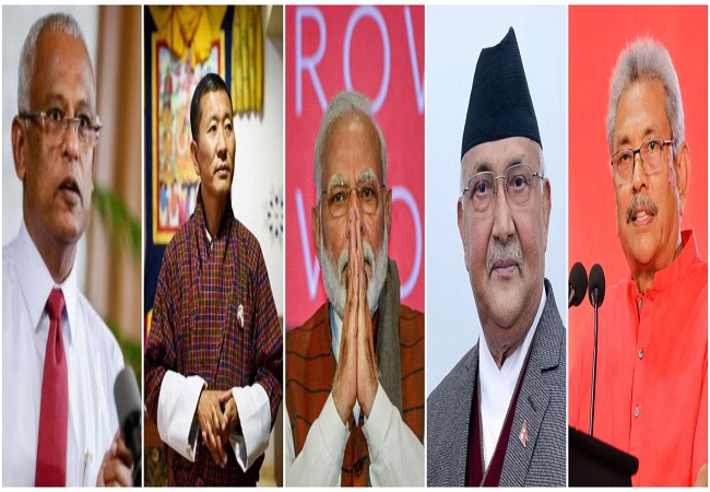 4 SAARC nations promise support to Modi’s proposal of joint strategy to combat coronavirus
