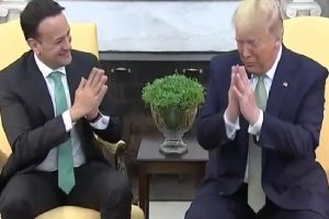 Donald Trump greets Irish PM with ‘Namaste’ amid COVID-19