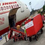 459 packets (5356.7 kg) of PPE/sanitizers delivered to OSMC by Air India AI-1473