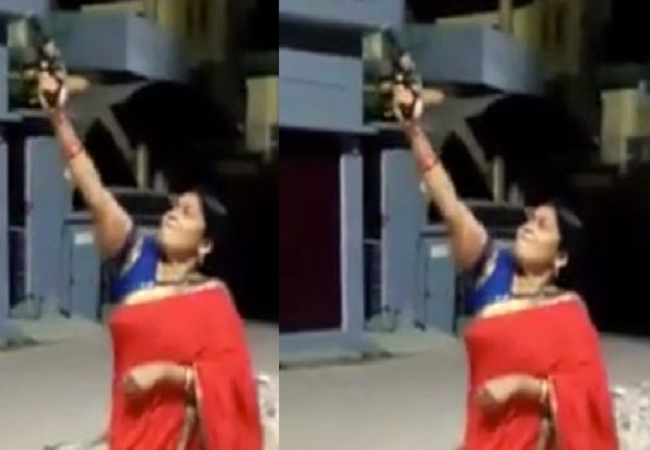 FIR against BJP’s Manju Tiwari for firing in air during 9-minute event (Video)