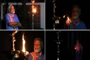 #9Baje9Minute: People across the country light diyas, candles to mark fight against Covid-19
