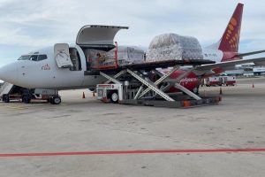 SpiceJet operates cargo freighter to Ho Chi Minh City carrying medical supplies