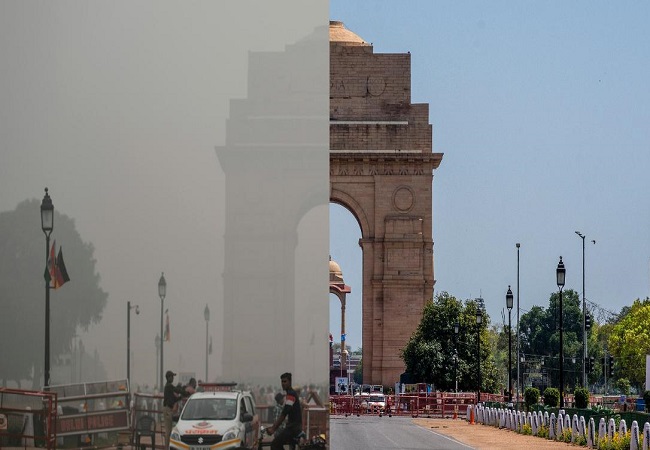 As people stay at homes, air pollution level in north india hits 20-year low: NASA