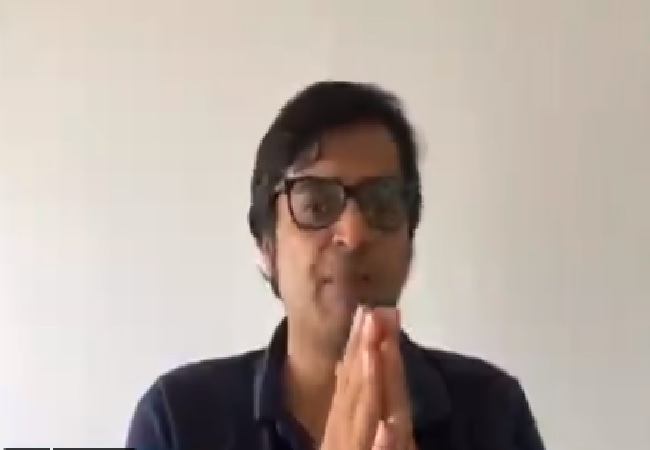 Arnab Goswami lashes out at Congress govt in Maharasthra