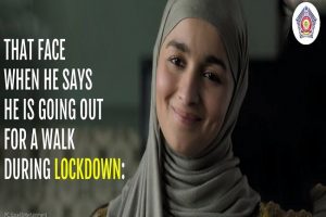 Mumbai Police shares ‘Gully Boy’ poster urging people to stay at home