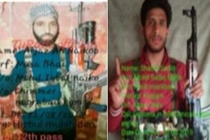 Four terrorists affiliated with Hizbul Mujahideen killed in J-K’s Kulgam, operation underway