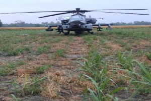 IAF’s Apache helicopter makes precautionary landing in Punjab’s Hoshiarpur