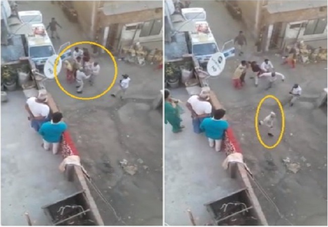 Indore mob chases policemen, days after attacking healthcare workers (VIDEO)