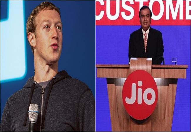 Facebook to invest ₹ 43,574 crore in Jio platforms for a 9.99% stake