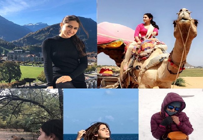 Sara Ali Khan shows off her love for nature by sharing exotic pics