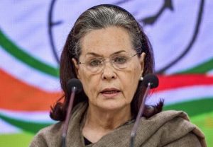 Sonia Gandhi lauds coronavirus warriors, urges people to follow lockdown rules