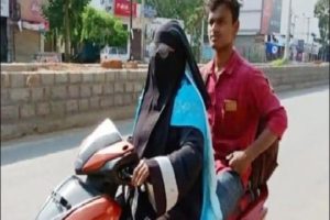 Telangana woman rides 1400 km to bring back stranded son