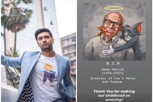 ‘Thank you for making our childhood amazing’: Vicky Kaushal remembers Gene Deitch