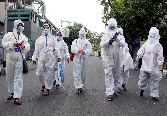 PPE kits production rises to 1.8 lakh per day, will go up to 2 lakh soon: Centre