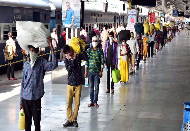 Railways has run 222 Shramik Special Trains for movement of stranded people so far: MHA