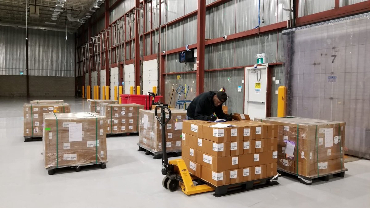 First consignment of 5 million tablets of Hydroxychloroquine (HCQ) from India arrives in Toronto | See Pics