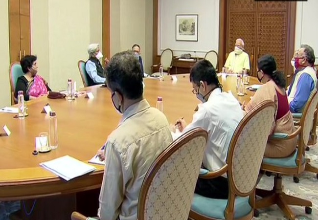 Modi meet with task force on coronavirus