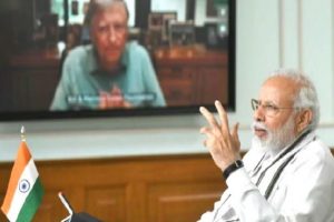 PM Modi interacts with Bill Gates via video conferencing, discusses global response to COVID-19