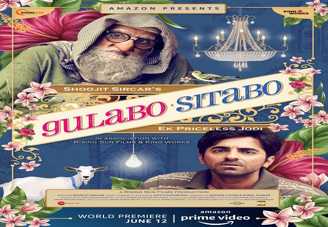 Big B, Ayushmann Khurrana's 'Gulabo Sitabo' to release on Amazon Prime