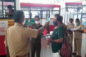 Bus services resume in Karnataka amid lockdown 4.0