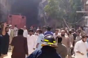 Pakistani aircraft with 90 passengers crashes in Karachi’s residential area