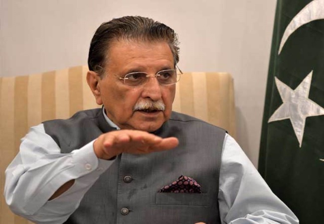 PoK Prime Minister asks PM Imran Khan to attack India with forces
