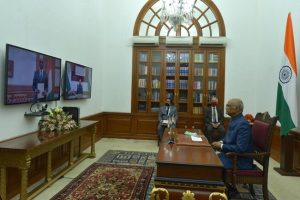 In a first, envoys of 7 nations present credentials to President Kovind via video conference