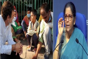 ‘Is it not dramebaazi?’: Nirmala Sitharaman’s takedown of Rahul’s meeting with migrants