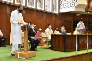 Uddhav Thackeray takes oath as Member of Legislative Council